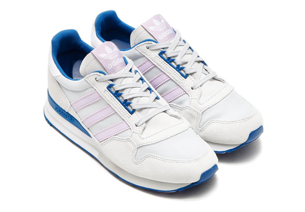 adidas ZX 500 OG - Clear Grey - Bliss Purple - Dark Marine