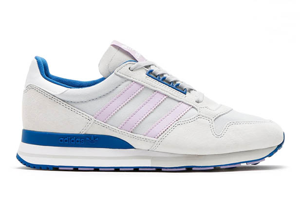 Adidas Zx 500 Og Clear Grey Bliss Purple Dark Marine 2