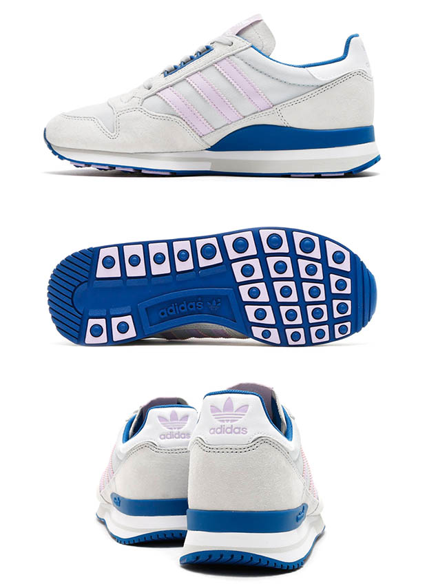 Adidas Zx 500 Og Clear Grey Bliss Purple Dark Marine 3