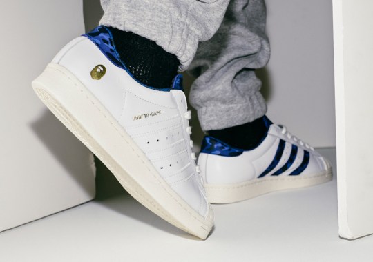 An On-Feet Look at This Weekend’s UNDFTD x BAPE adidas Superstar