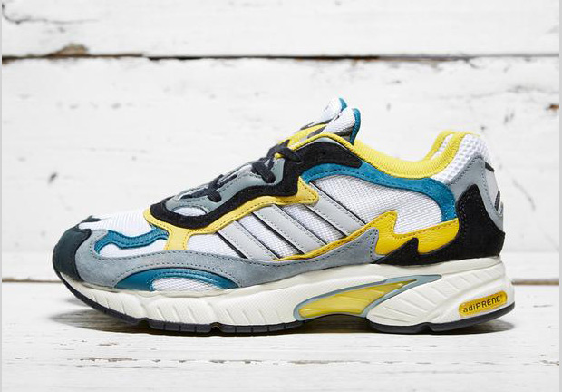 Adidas Semper Run Teal Yellow 1