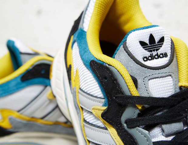 Adidas Semper Run Teal Yellow 4