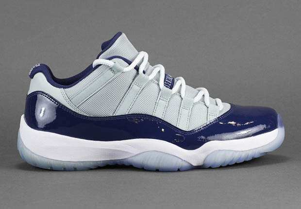 The Air Jordan 11 Low "Georgetown" Releases on April 11th