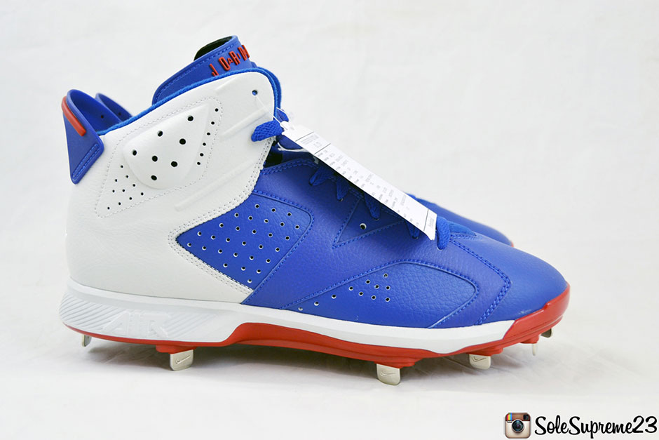 Air Jordan 6 Cleats Carl Crawford Pe