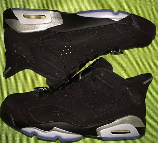 Air Jordan 6 Low Black Chrome 2015 2