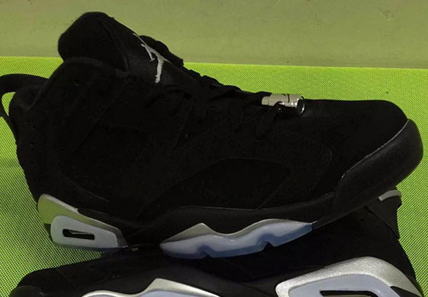 Air Jordan 6 Low Black Chrome 2015