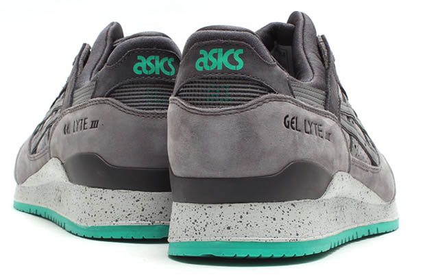 Asics Gel Lyte Iii Grey Nubuck Mint Sole 3