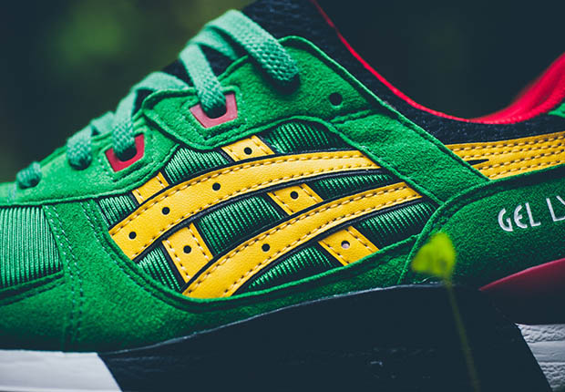 Asics Gel Lyte Iii Rasta Pack 4