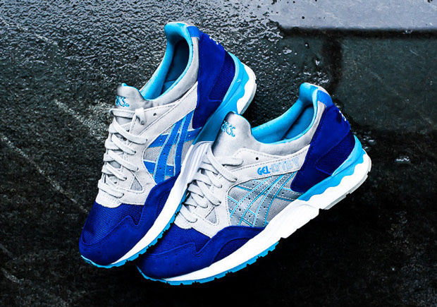 Asics Gel Lyte V Dark Blue Light Grey 02