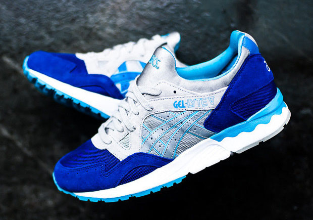 Asics Gel Lyte V Dark Blue Light Grey 03