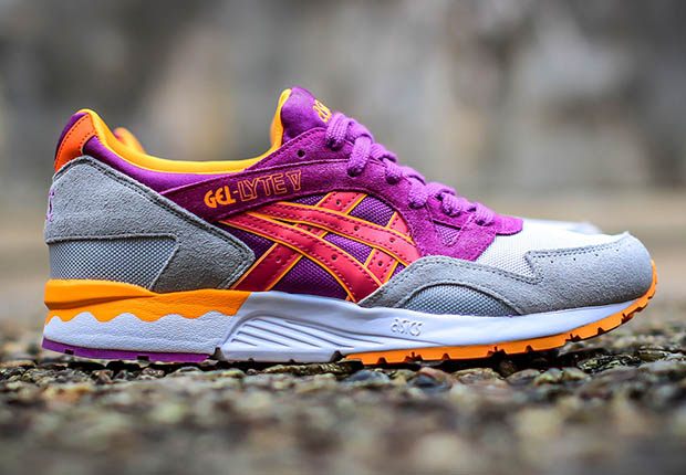 Asics Gel Lyte V – Soft Grey – Hyacinth Violet