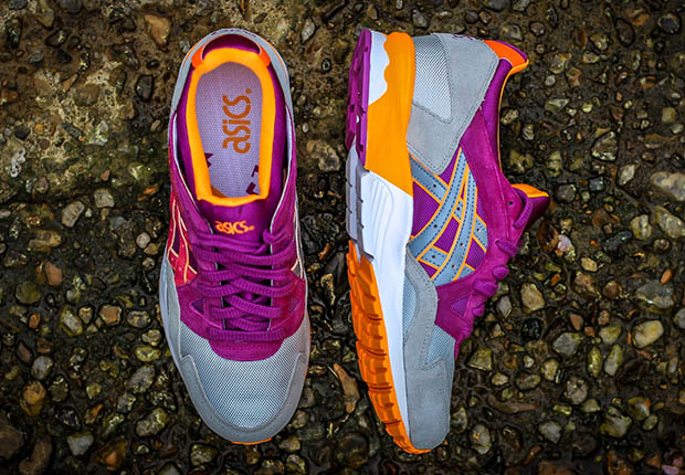 Asics Gel Lyte V Soft Grey Hyacinth Violet 2