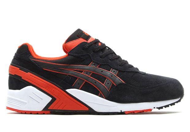 Asics Gel Sight Black Orange 1