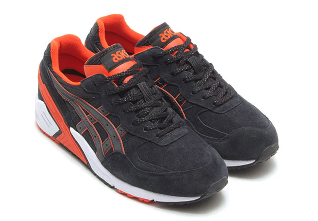 Asics Gel Sight Black Orange 2