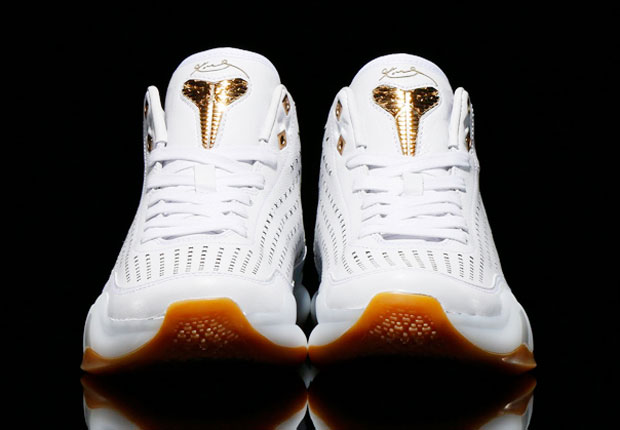 Kobe 10 Ext Mid White Gold 1