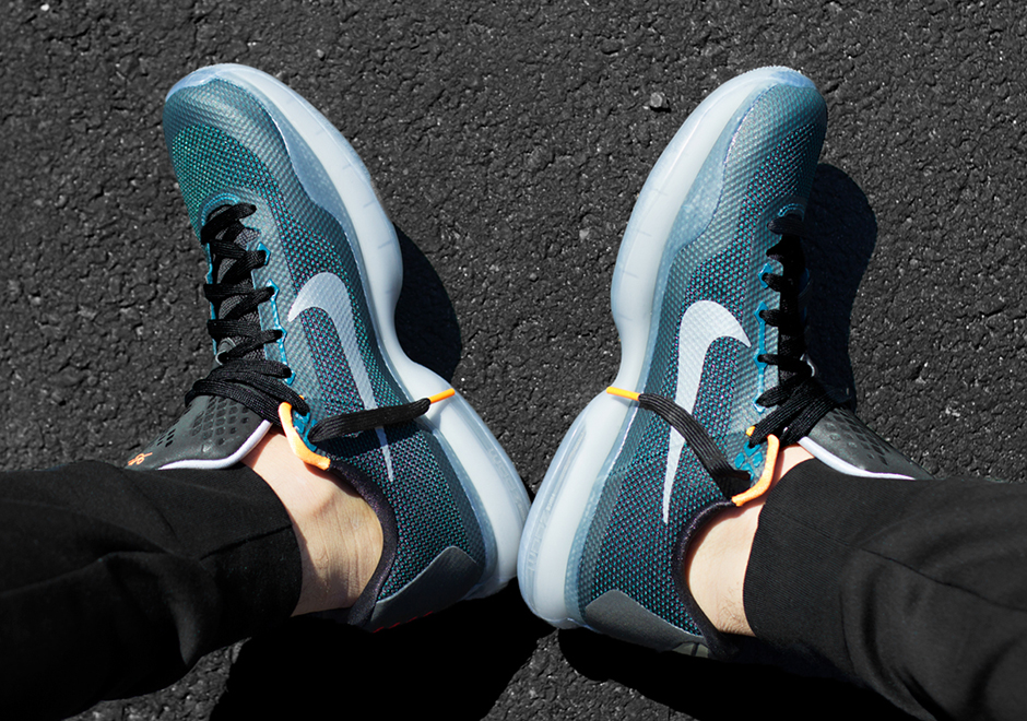 Kobe 10 Flight Teal Orange 4