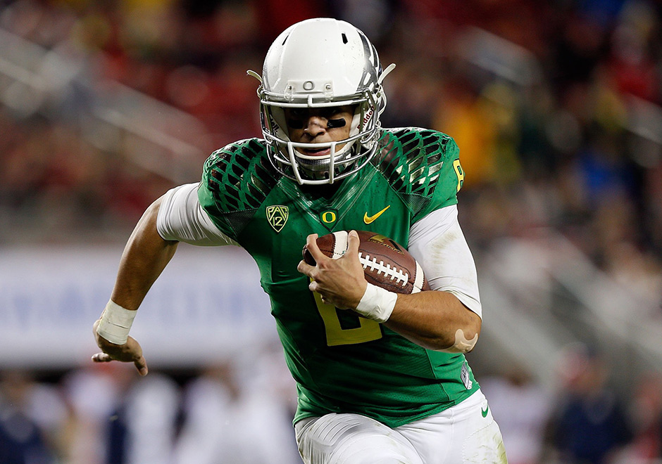 Oregon Alum Marcus Mariota Officially Introduced By Nike