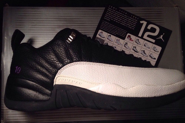 Mike Bibby's Air Jordan 12 Low "Kings Away" PE is Available on eBay