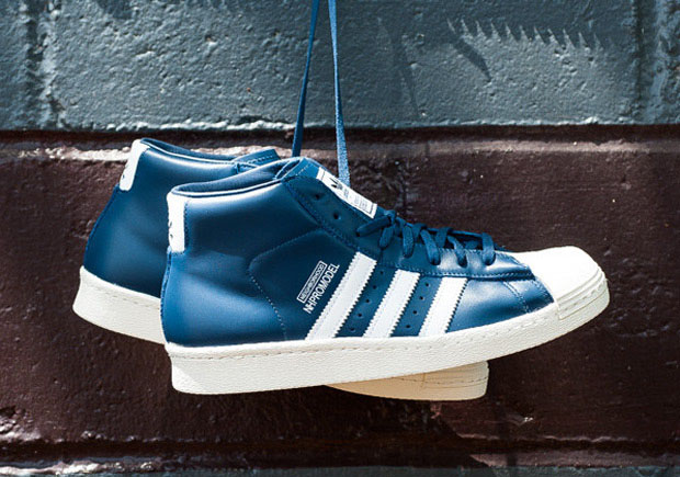 Neighborhood Adidas Originals Pro Model Navy White 02