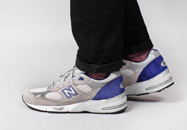 New Balance 991 - Grey - Blue