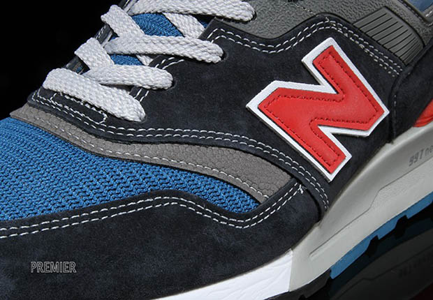 New Balance 997 Navy Red White 5