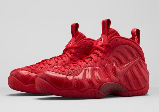 Nike Air Foamposite Pro “Gym Red” Releasing on April 11th