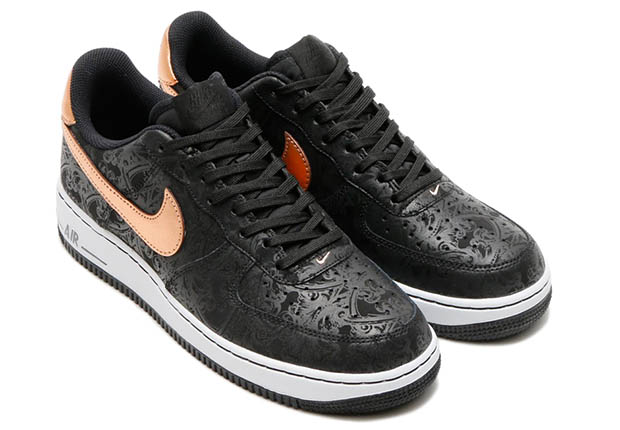 Nike Air Force 1 07 Lv8 Black Bronze 2