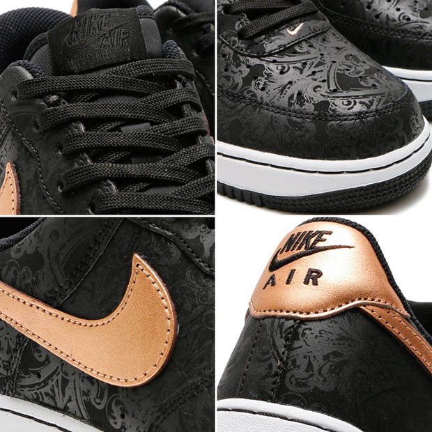 Nike Air Force 1 07 Lv8 Black Bronze 3