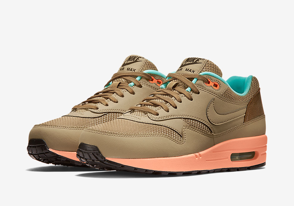 Nike Air Max 1 FB - Hay - Sunset Glow - Artisan Teal