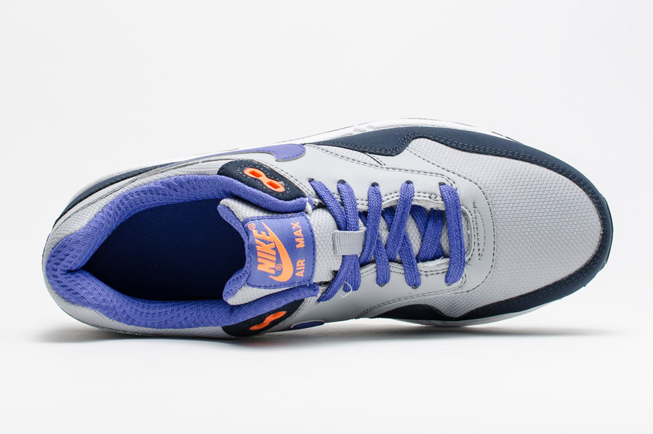 Nike Air Max 1 Gs Wolf Grey Persian Violet Total Crimson 04