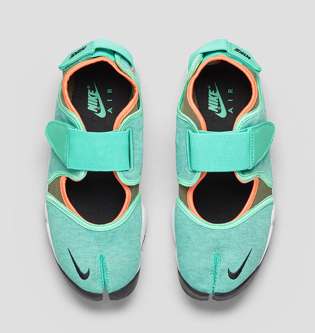 Nike Air Rift Crystal Mint Bright Citrus 3