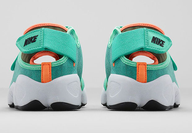 Nike Air Rift Crystal Mint Bright Citrus 4