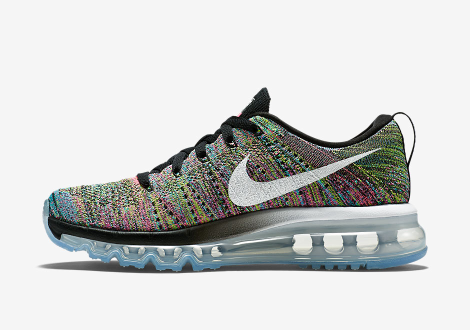 Nike Flyknit Air Max Multicolor Womens 3