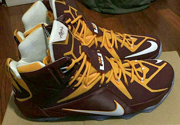 Nike LeBron 12 Christ The King "Away" PE on eBay