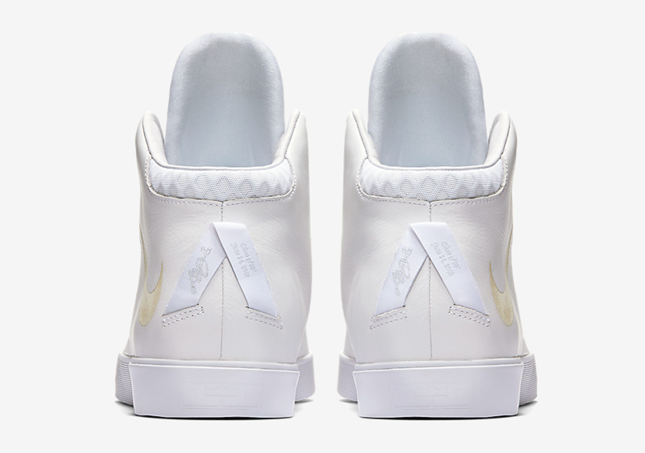 Nike Lebron 12 Nsw Lifestyle All White 06