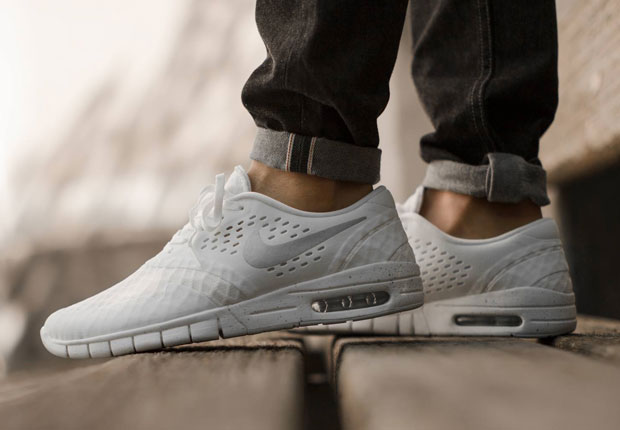 Nike SB Koston 2 Max  - White - Metallic Silver