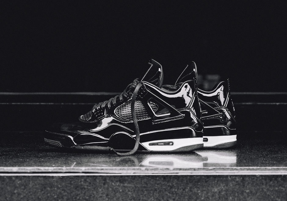 Patent Leather Jordans 11lab4 2