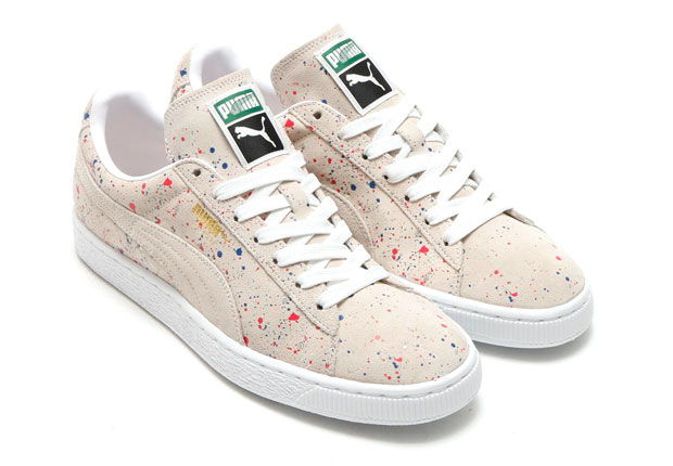 Puma Suede Paint Splatter 1