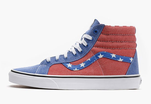 Stars And Stripes Appear on the Vans Sk8-Hi