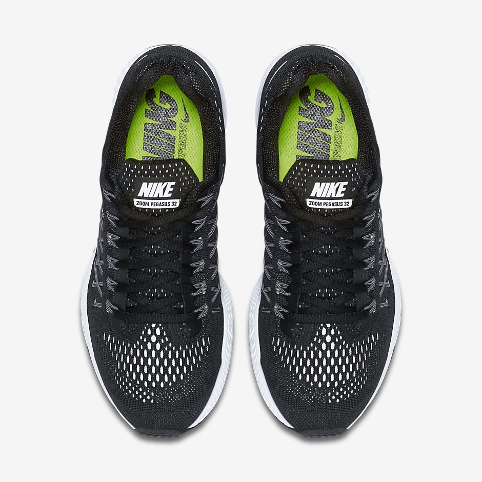 Nike Air Pegasus 32 Black White 3