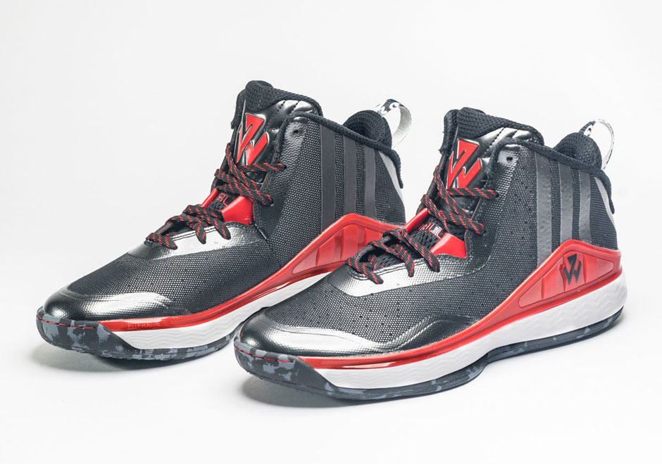 Adidas Black Red Derrick Rose John Wall 7