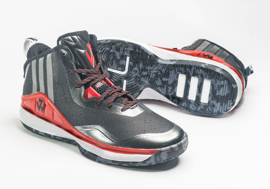 Adidas Black Red Derrick Rose John Wall 8