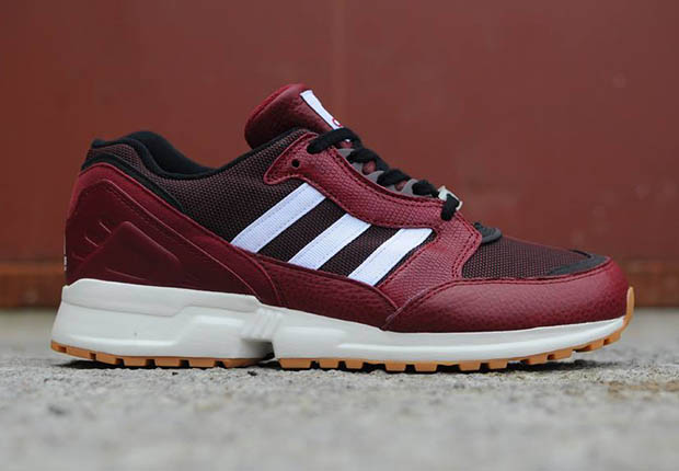 Adidas Eqt Cushion Snakeskin Blue Burgundy Gum Sole 5