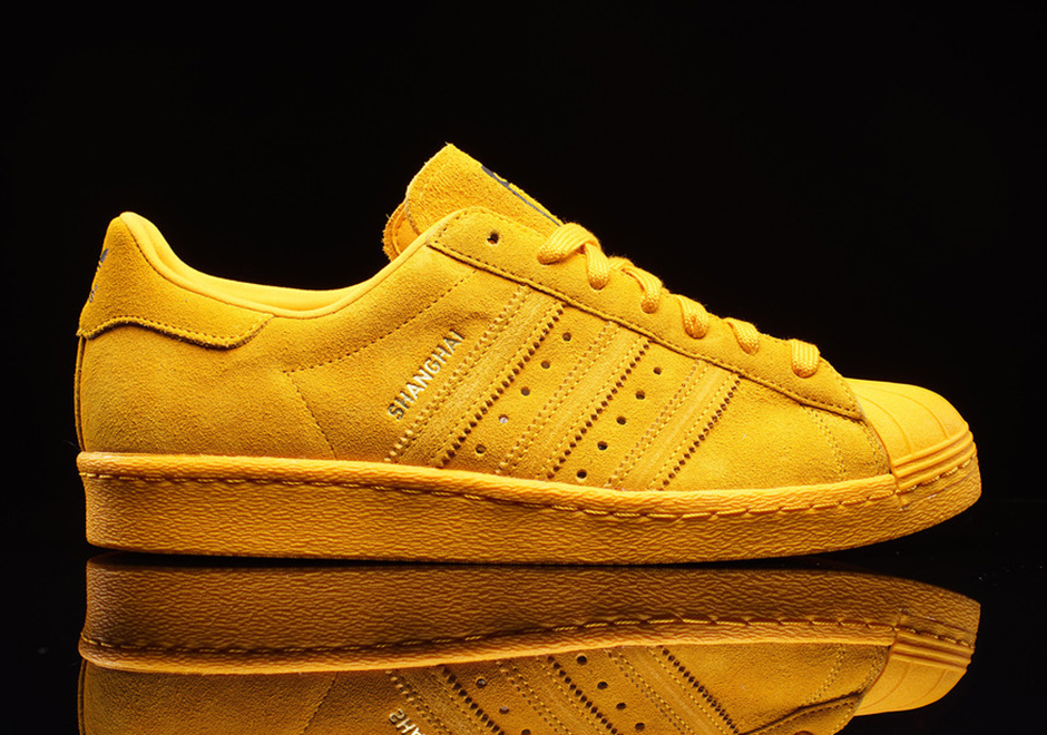 Adidas Superstar City Pack Shanghai Yellow 1