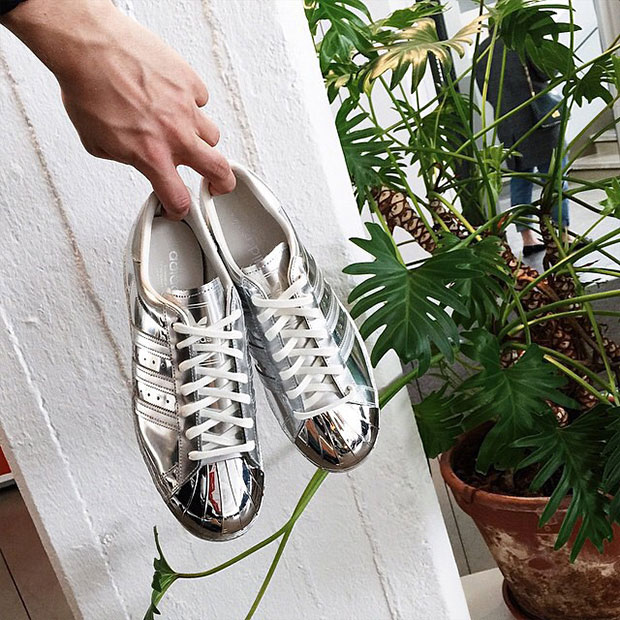 Adidas Superstar Liquid Metal Silver