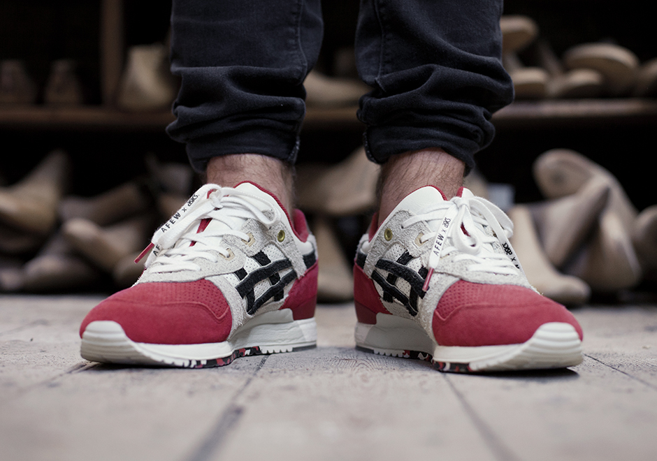 Afew Asics Gel Lyte Iii Koi On Foot 2