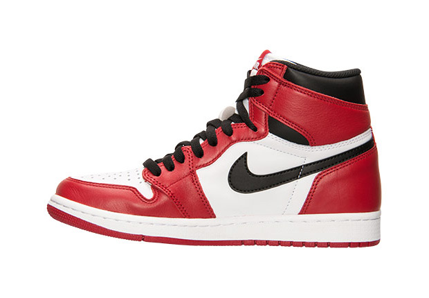 Air Jordan 1 High Og White Black Varsity Red 2