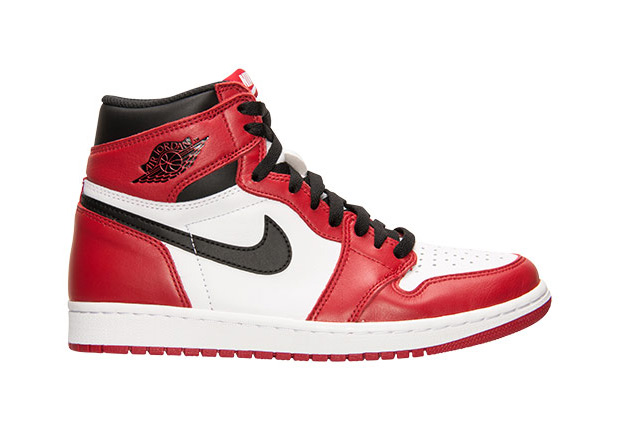 Air Jordan 1 High Og White Black Varsity Red 4