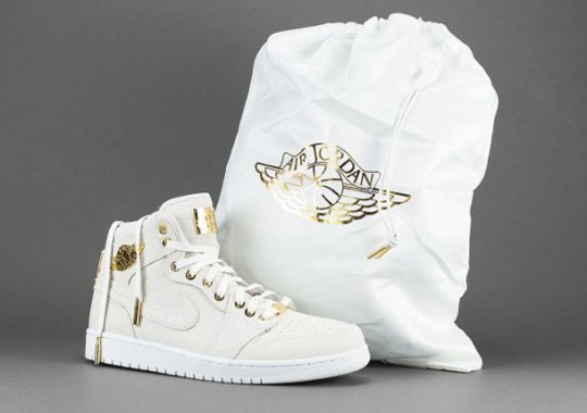 Incredible Packaging on the 24k Gold Air Jordan 1 “Pinnacle”