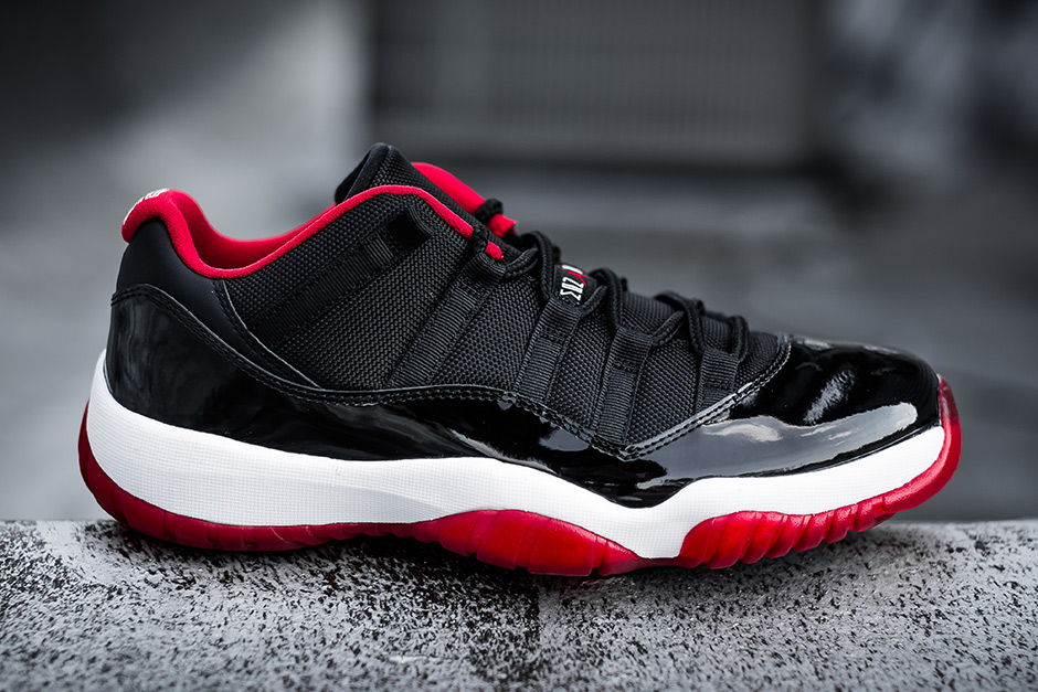 A Detailed Look At The Air Jordan 11 Low "Bred"